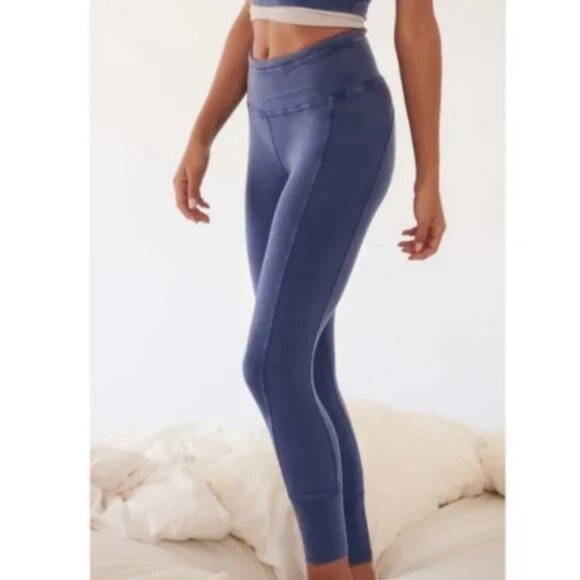 Free People Movement Hot Shot Washed Leggings Size XS Set of two - Picture 2 of 14